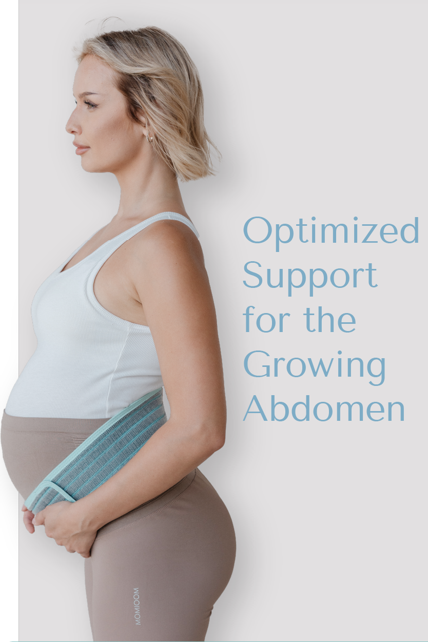 2-in-1 Pregnancy, Postpartum & C-Section Bamboo Belly Band