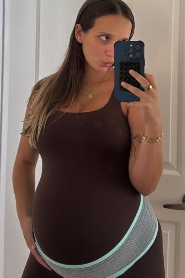2-in-1 Pregnancy, Postpartum & C-Section Bamboo Belly Band