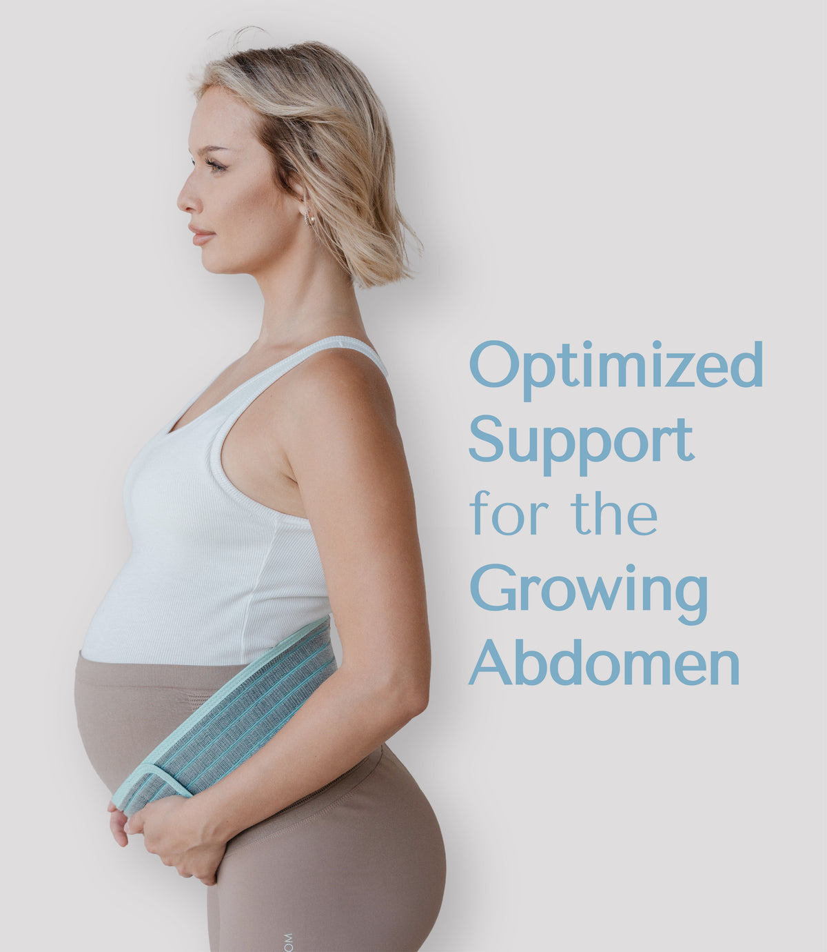 2-in-1 Pregnancy, Postpartum & C-Section Bamboo Belly Band