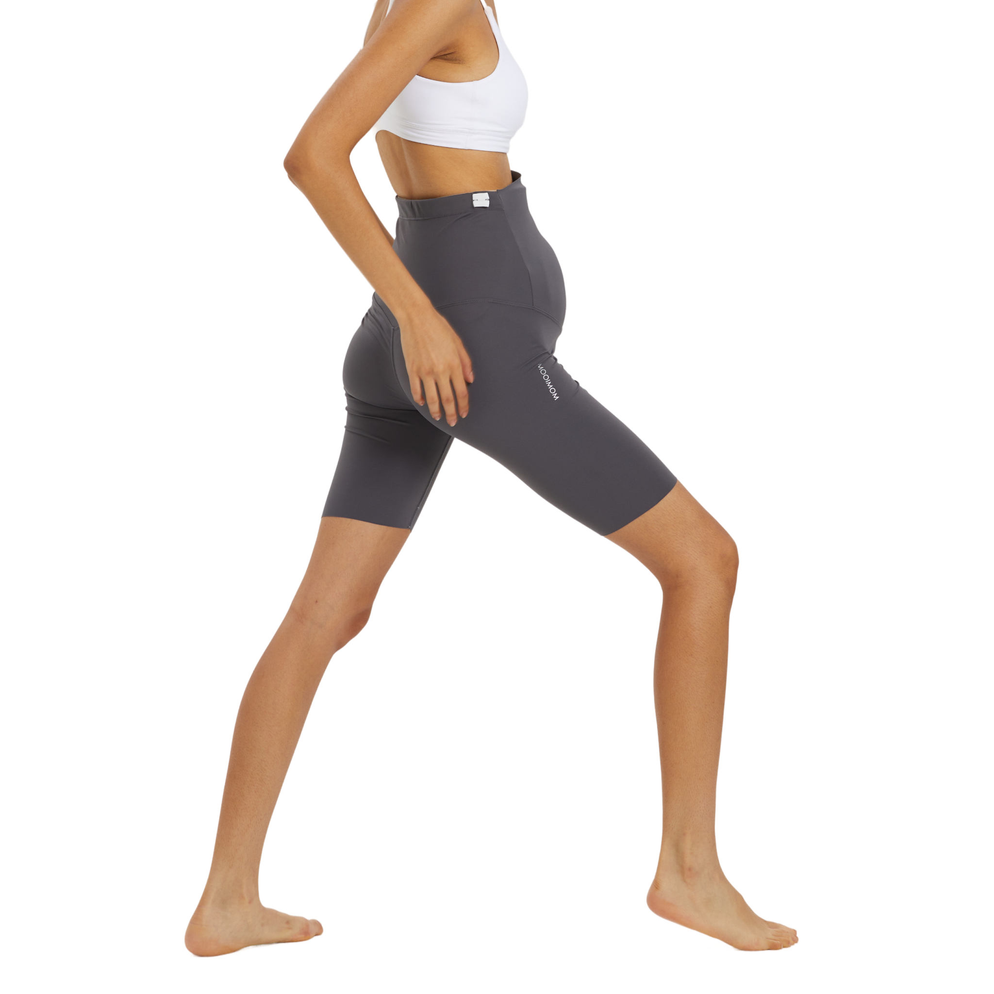 Active Belly Cover Maternity Leggings (Short)