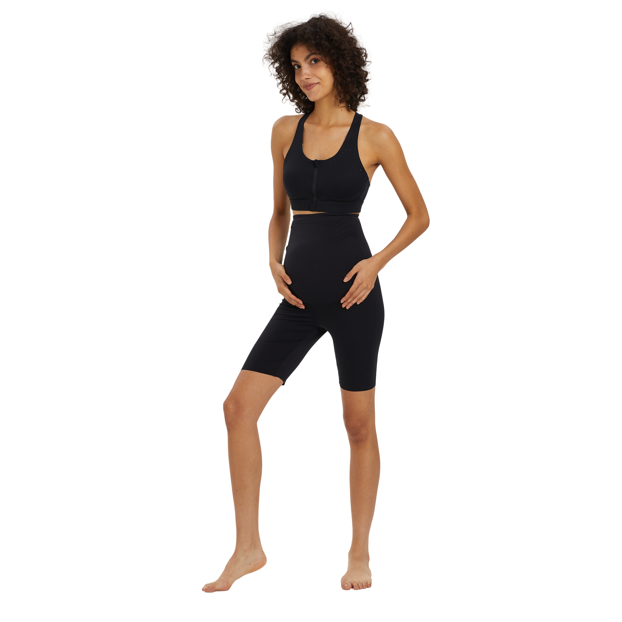 Essential Belly Cover Maternity Legging (Short)