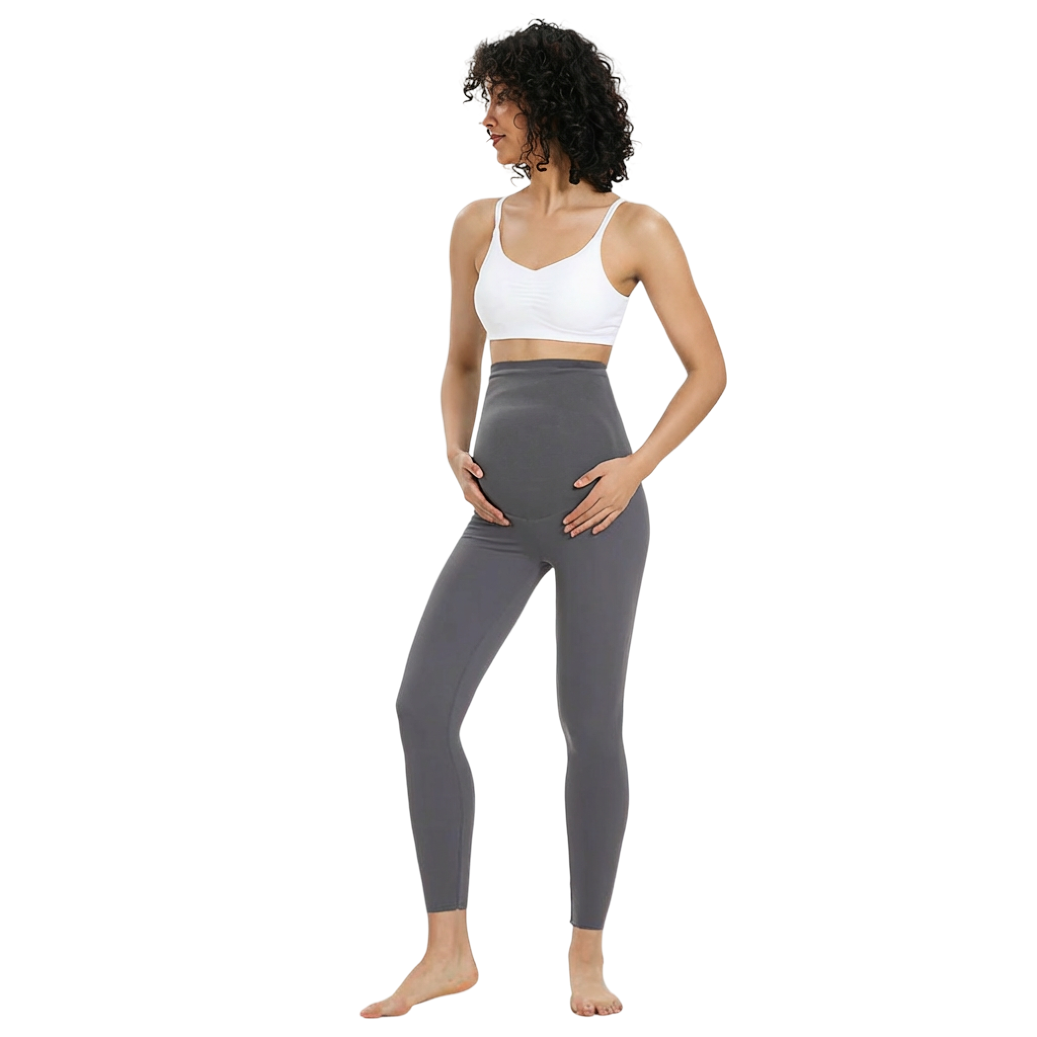 Ulti Comfort Belly Cover Maternity Leggings (Long)