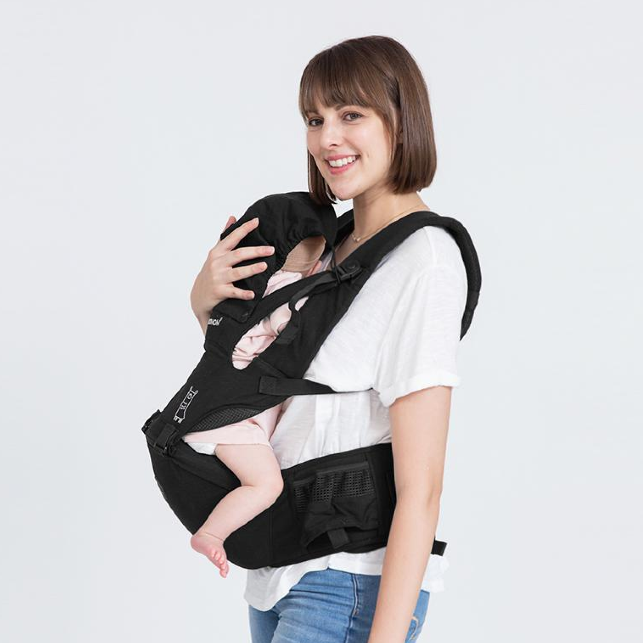 Nero Bianco Hipseat Carrier