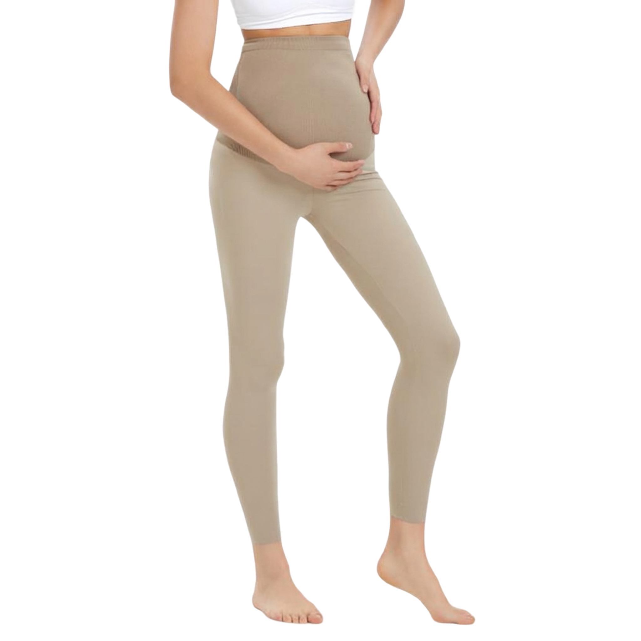 Ulti Comfort Belly Cover Maternity Leggings (Long)