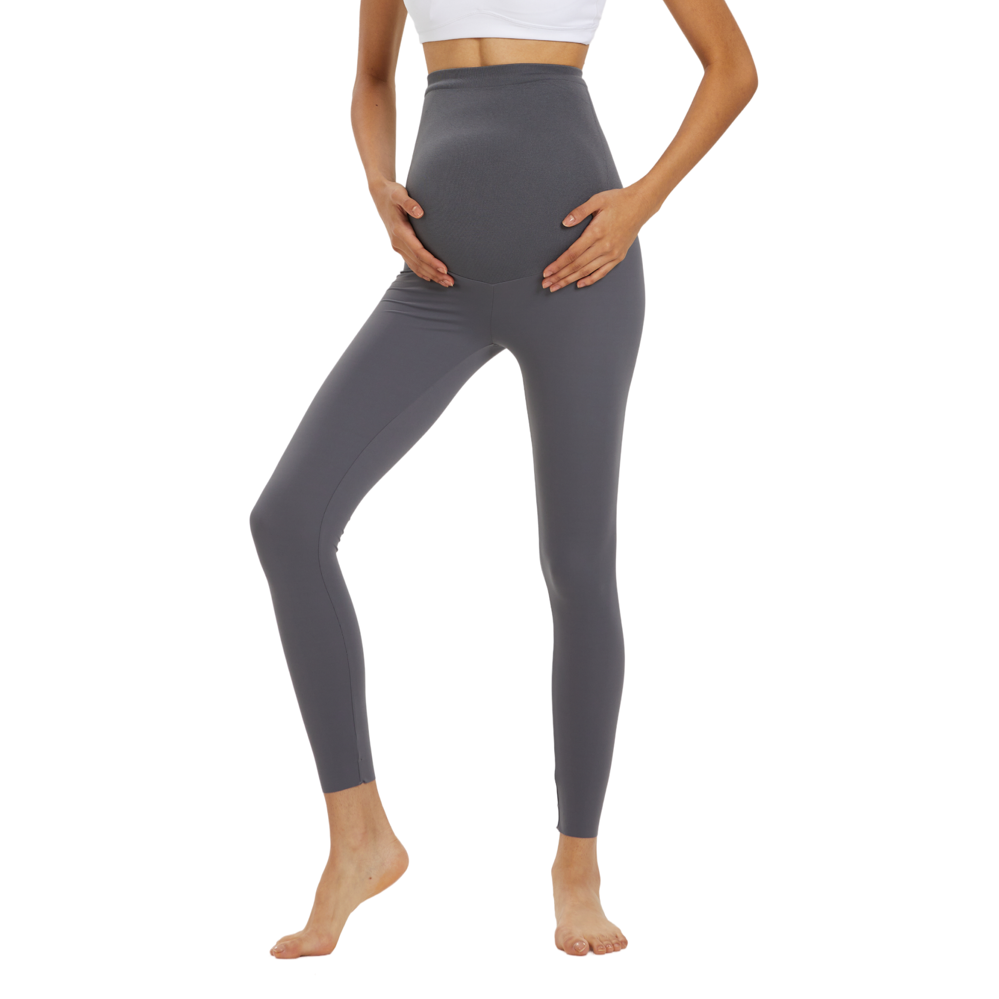 Essential Belly Cover Maternity Legging (Long)