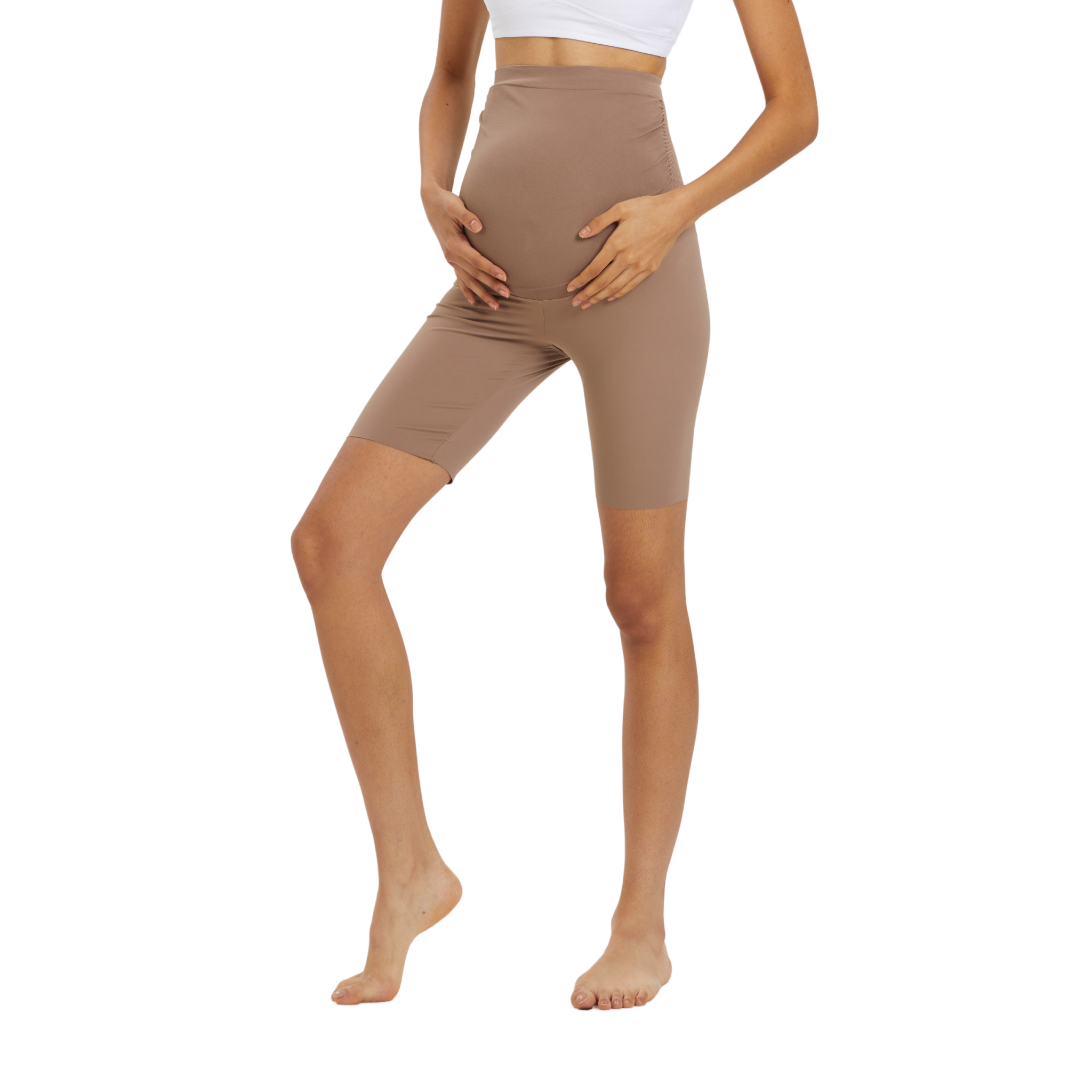 Essential Belly Cover Maternity Legging (Short)