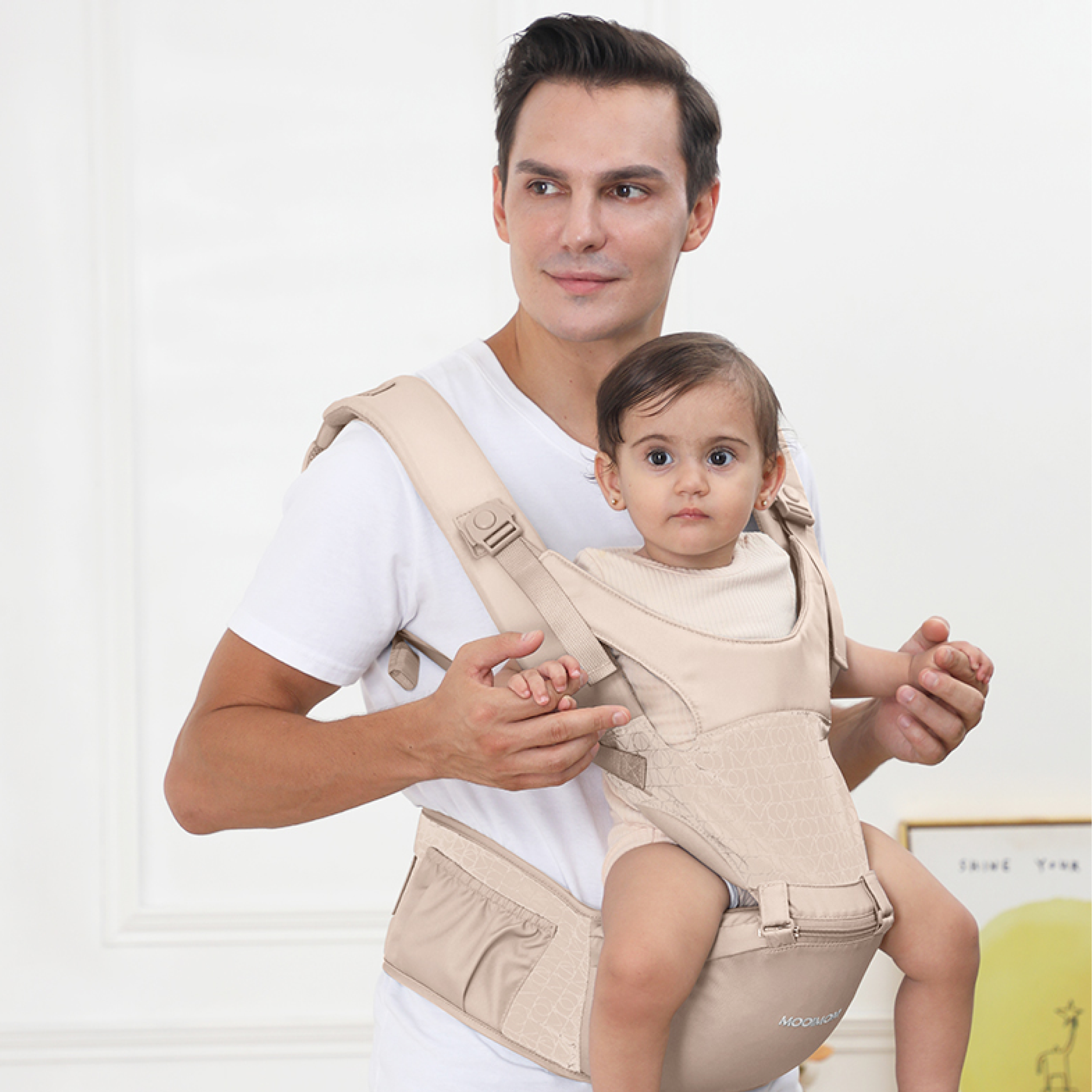Lightweight Hip Seat Carrier