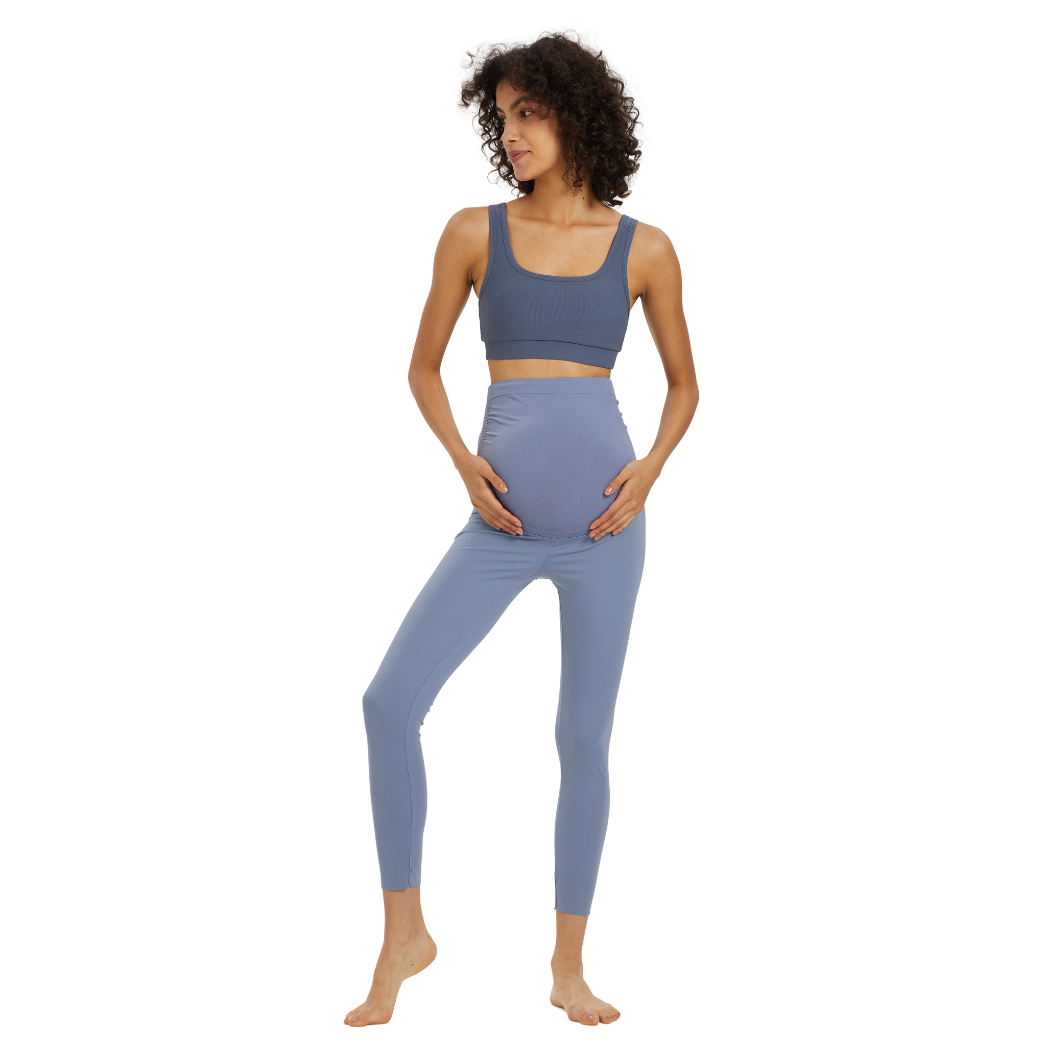 Essential Belly Cover Maternity Legging (Long)