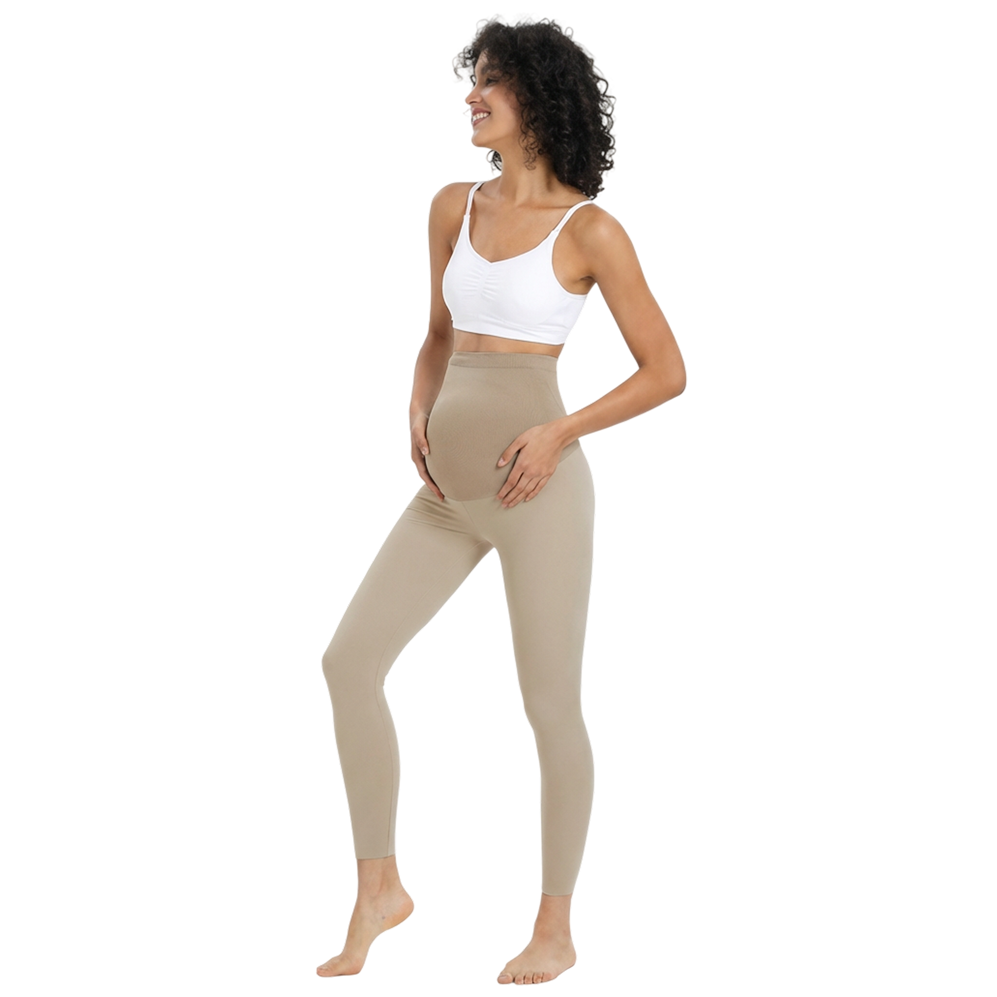 Ulti Comfort Belly Cover Maternity Leggings (Long)