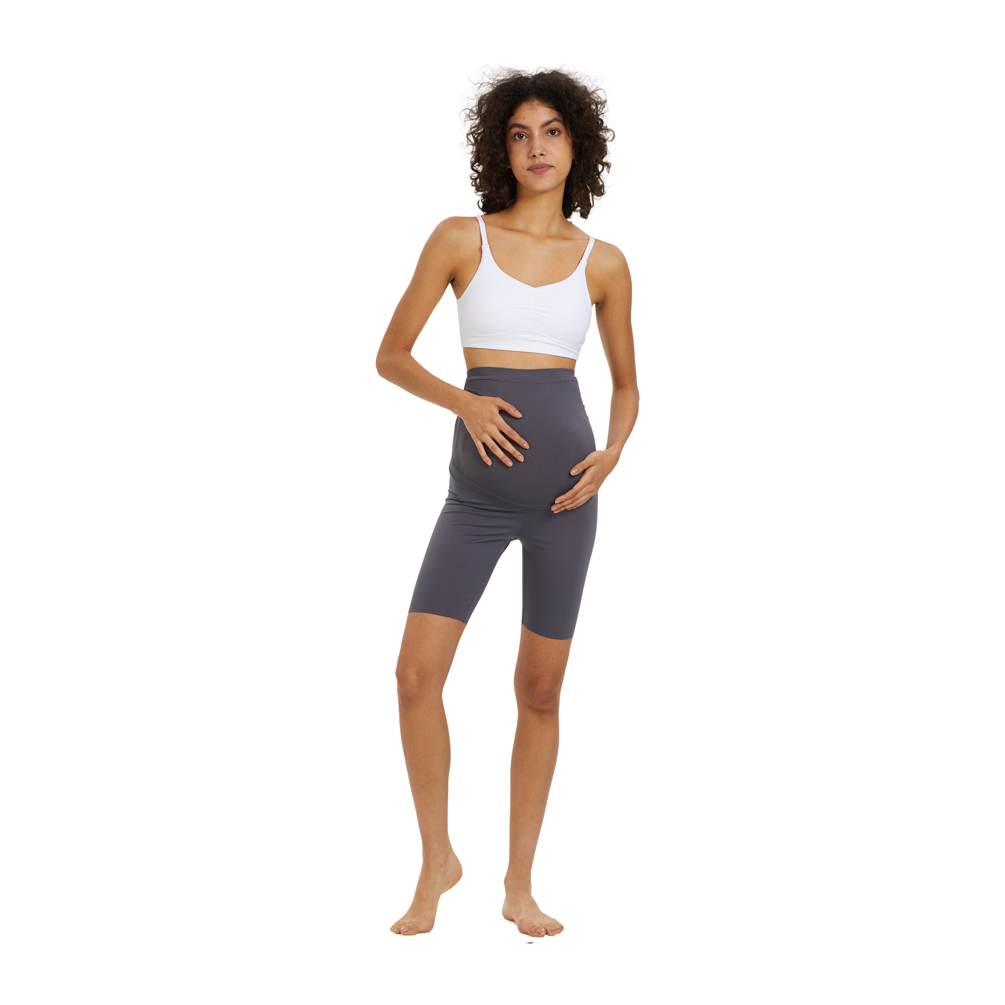 Essential Belly Cover Maternity Legging (Short)