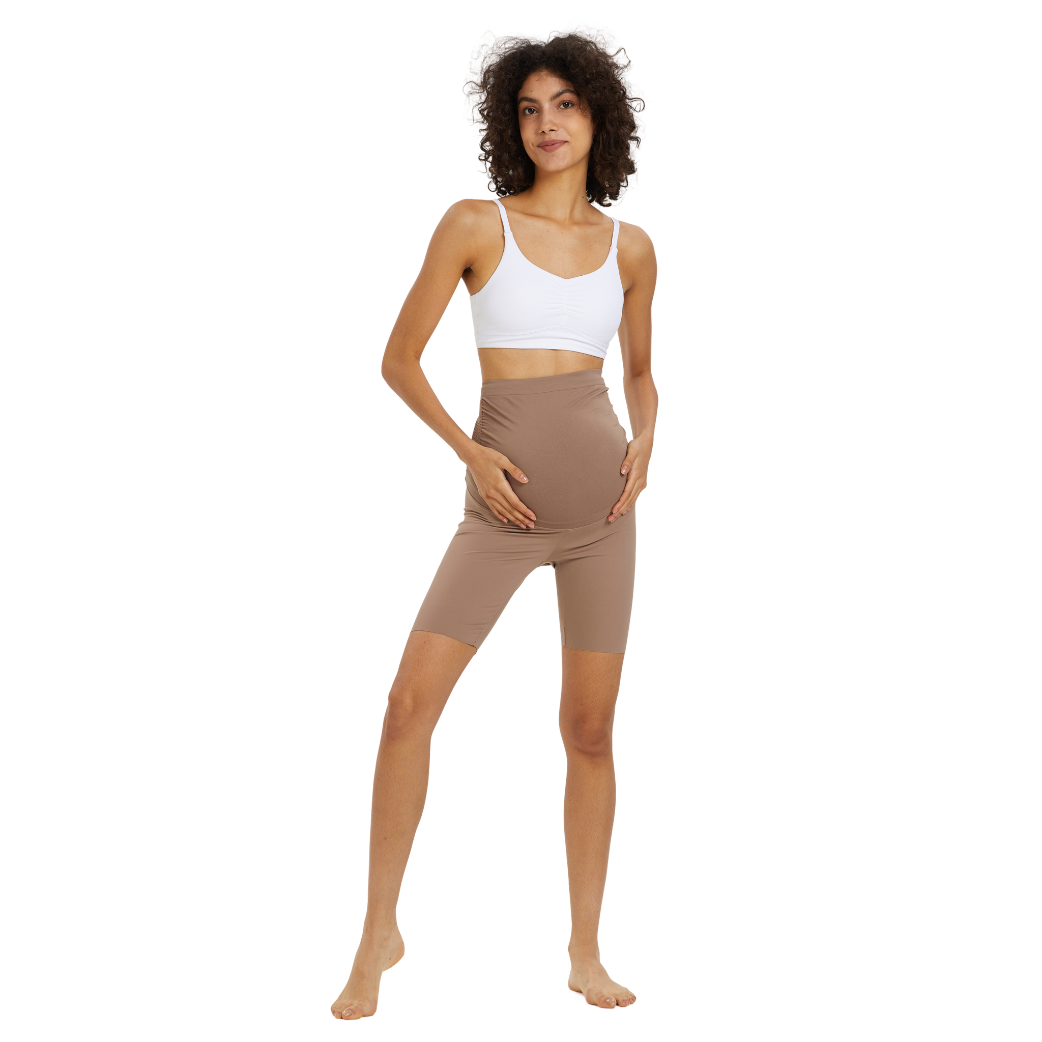 Essential Belly Cover Maternity Legging (Short)